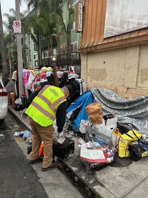 Mayfield Environmental Solutions | Homeless Encampment Cleanup in Downtown Los Angeles